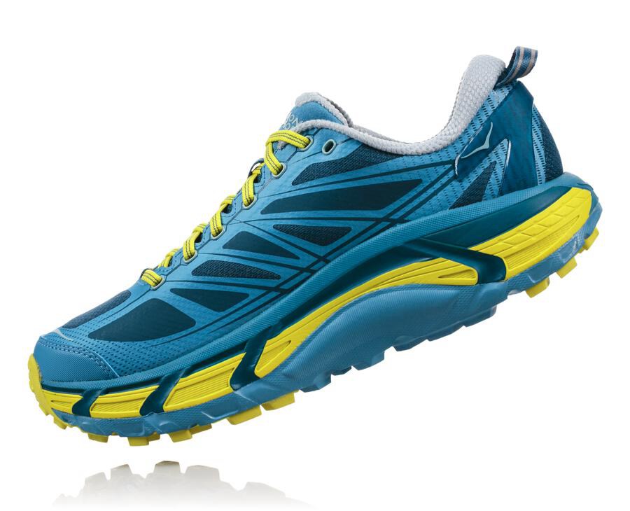 Hoka One One Spor Ayakkabı Erkek Mavi - Mafate Speed 2 - RJ9146307